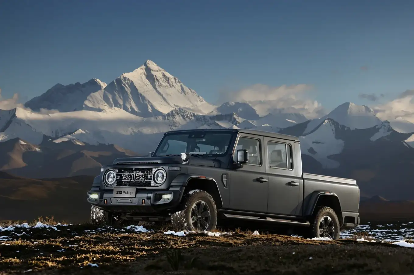BAW 212 P01 Explorer – pickup 4×4 diesel